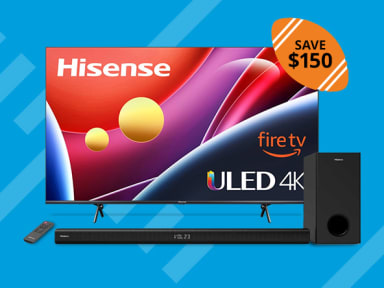 Hisense 58" 4K ULED Smart Fire TV Bundle