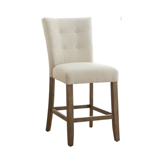 Lofton Collection Beige Wood Counter Stool | Conn's HomePlus
