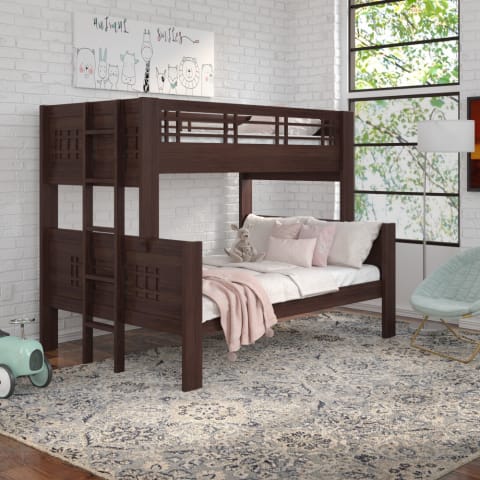 Kona Twin Over Full Bunk Bed with Ladder - KONATFLADR