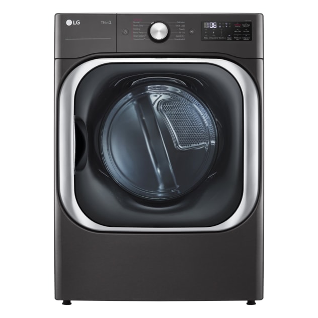 LG 9.0 cu. ft. Mega Capacity Smart wi-fi Enabled Front Load Electric Dryer with TurboSteam™ and Built-In Intelligence - DLEX8900B