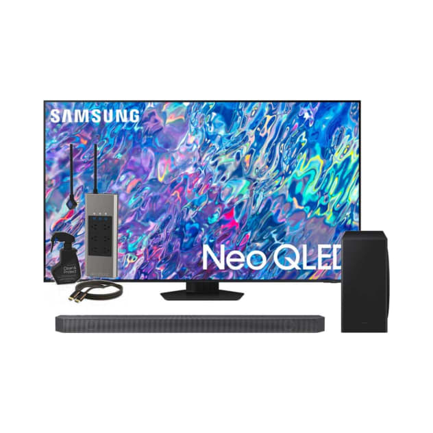 Samsung 65" QN85B Neo QLED 4K Smart TV Bundle - 65QN85KITBUNDLE