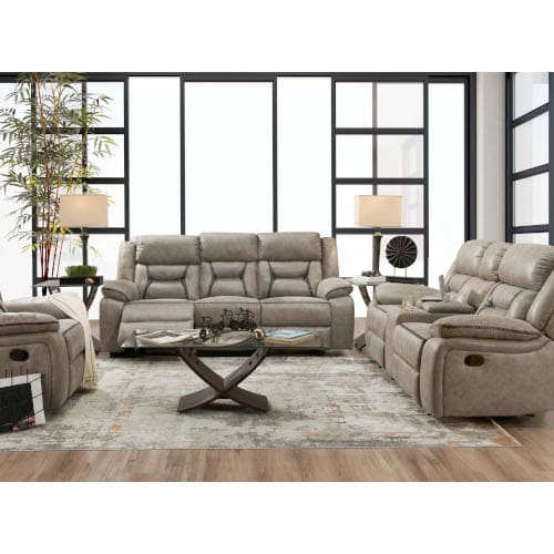 Maxwell Collection 2PC Sofa & Reclining Loveseat