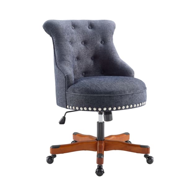 Coburn Collection Blue Office Chair