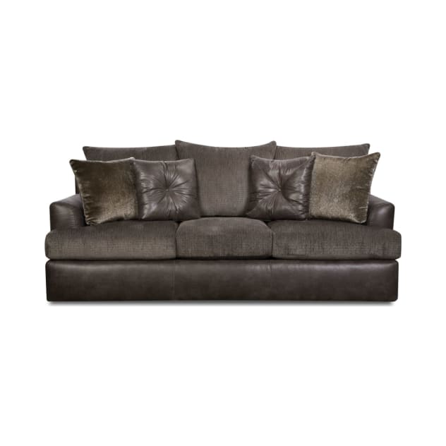 Kinetic Collection Grey Sofa