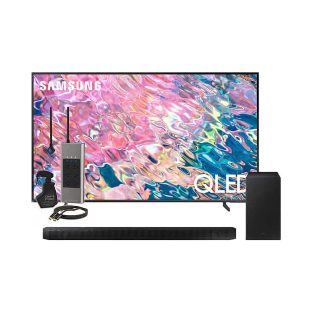 Samsung 65" Q60B 4K Smart TV Bundle - 65Q60KITBUNDLE