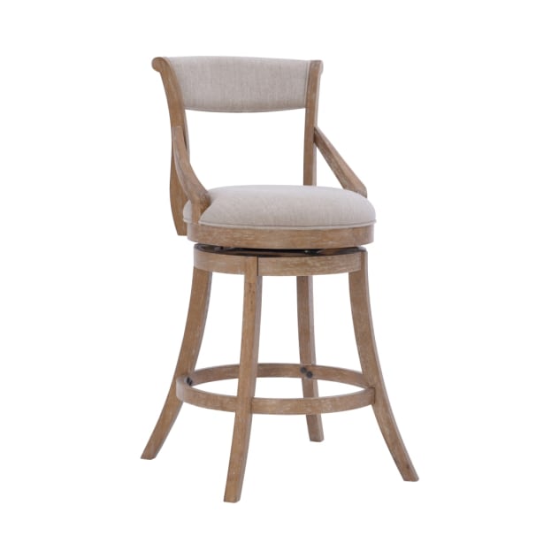 Barrer Collection Taupe Barstool