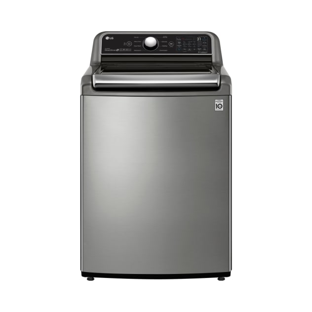 LG 4.8 cu. ft. Smart Wi-Fi Enabled Top Load Washer with 4-Way™ Agitator and TurboWash3D™ - WT7305CV