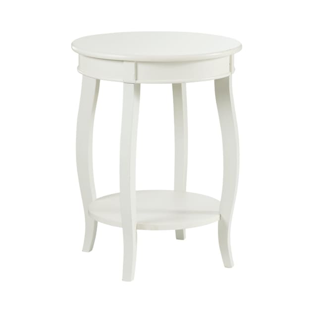 Juniper Collection White Side Table