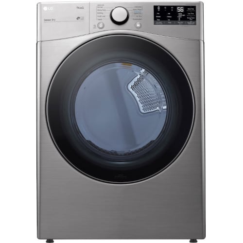 LG 7.4 cu. ft. Smart wi-fi Enabled Front Load Gas Dryer with Built-In Intelligence 