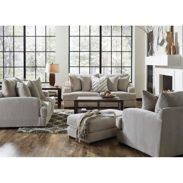 Gabrielle Living Room - Sofa & Loveseat - Cream - 334603