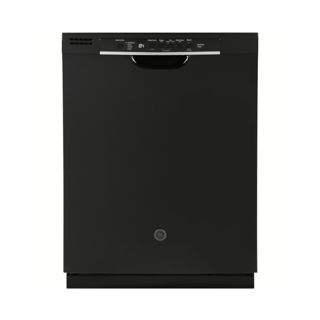 GE® Dishwasher with Front Controls - Black - GDF530PGMBB