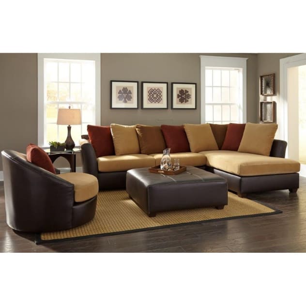 Idol Sectional - RSF Chaise & LSF Loveseat (IDOL2PCSECT2)