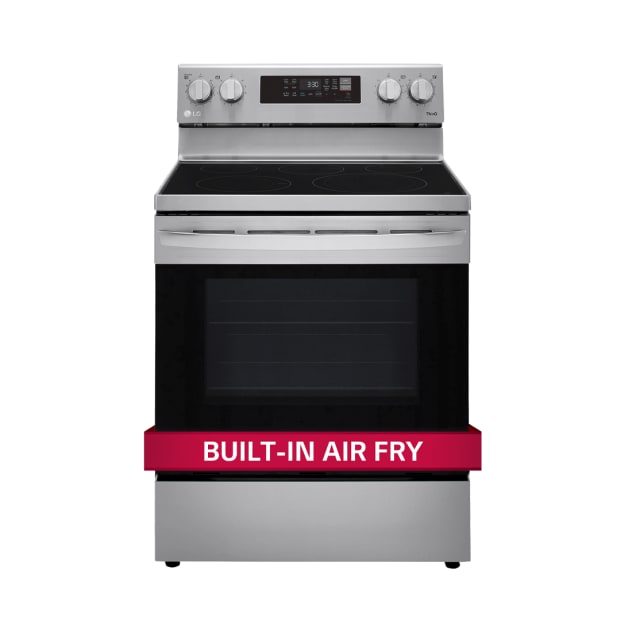 LG 6.3 cu. ft. Electric Single Oven with Air Fry - LREL6323S