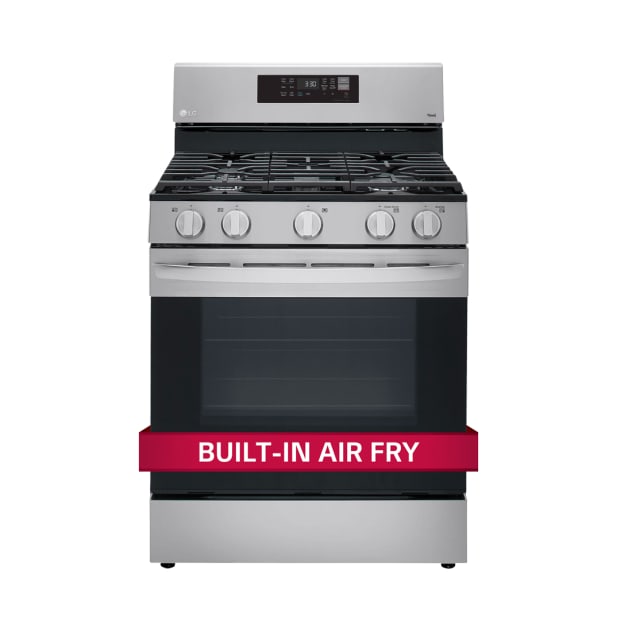 LG 5.8 cu. ft. Gas Single Oven with Air Fry - LRGL5823S