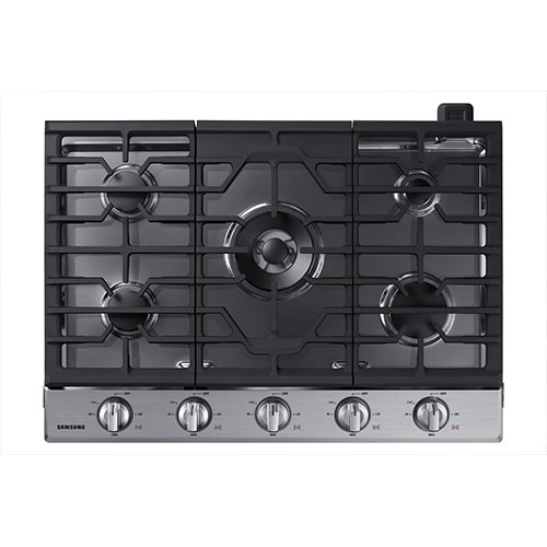 Samsung 30" Gas Cooktop in Stainless Steel - NA30N6555TS