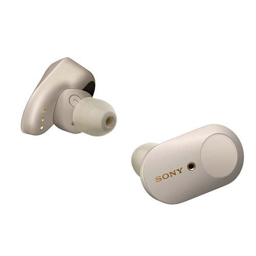 Sony WF-1000XM3 Wireless Noise-Canceling Headphones Silver (WF1000XM3S)