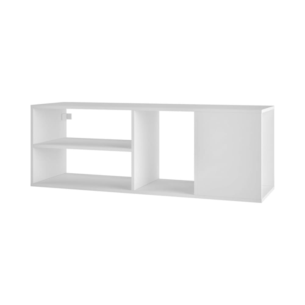 Minetta 46" Floating TV Stand in White