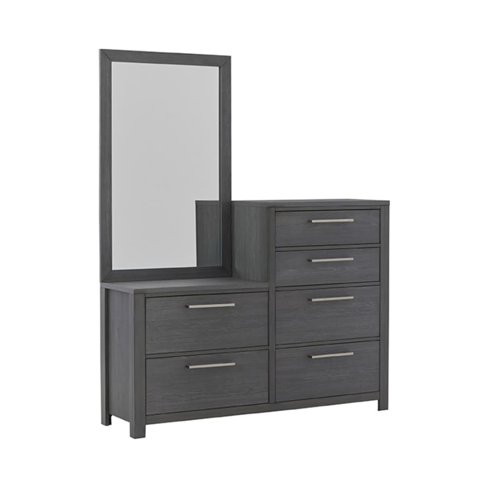 Westpoint Collection Weathered Grey Solid Wood Dresser