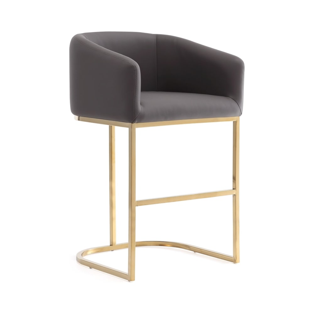 Louvre_Barstool_in_Grey_and_Titanium_Gold_Main_Image