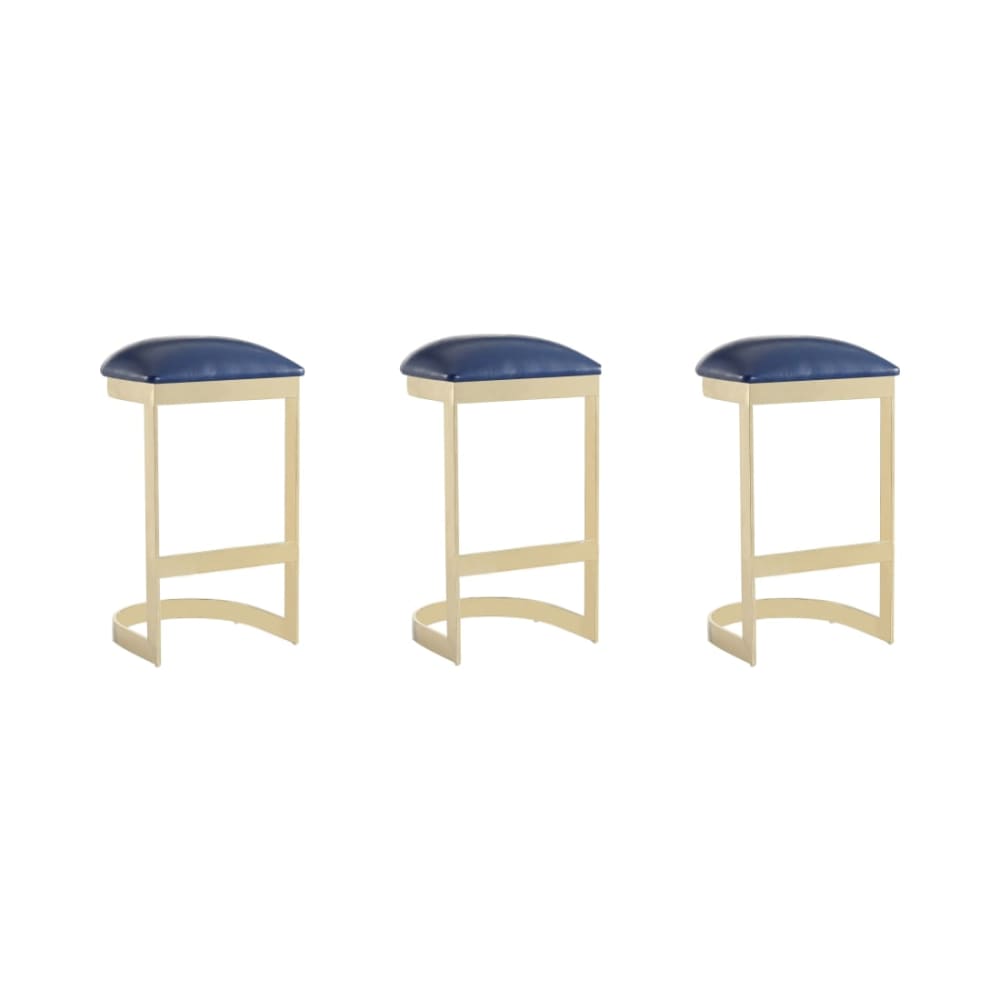 Aura_Bar_Stool_in_Blue_and_Polished_Brass_(Set_of_3)_Main_Image