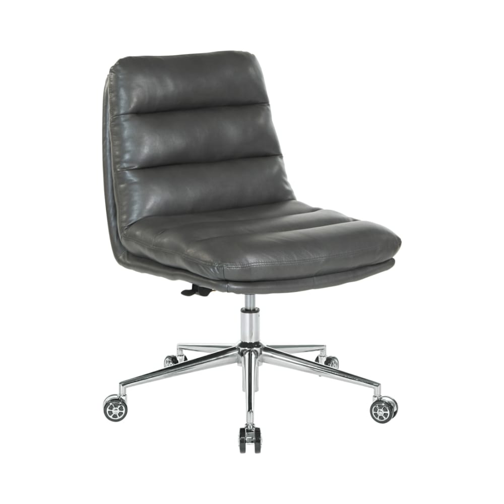 Legacy_Office_Chair_in_Deluxe_Pewter_Faux_Leather_with_Chrome_Base_Main_Image