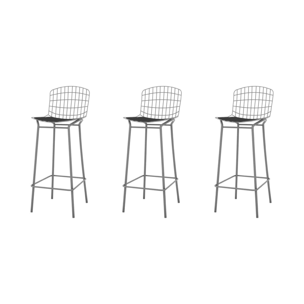 Madeline_Barstool_in_Charcoal_Grey_and_Black_(Set_of_3)_Main_Image