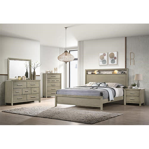 Sabrina Collection 3 PC Queen Bed Set