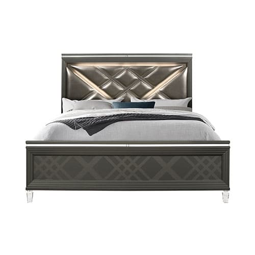 Hollywood Park Collection King Bed Lit