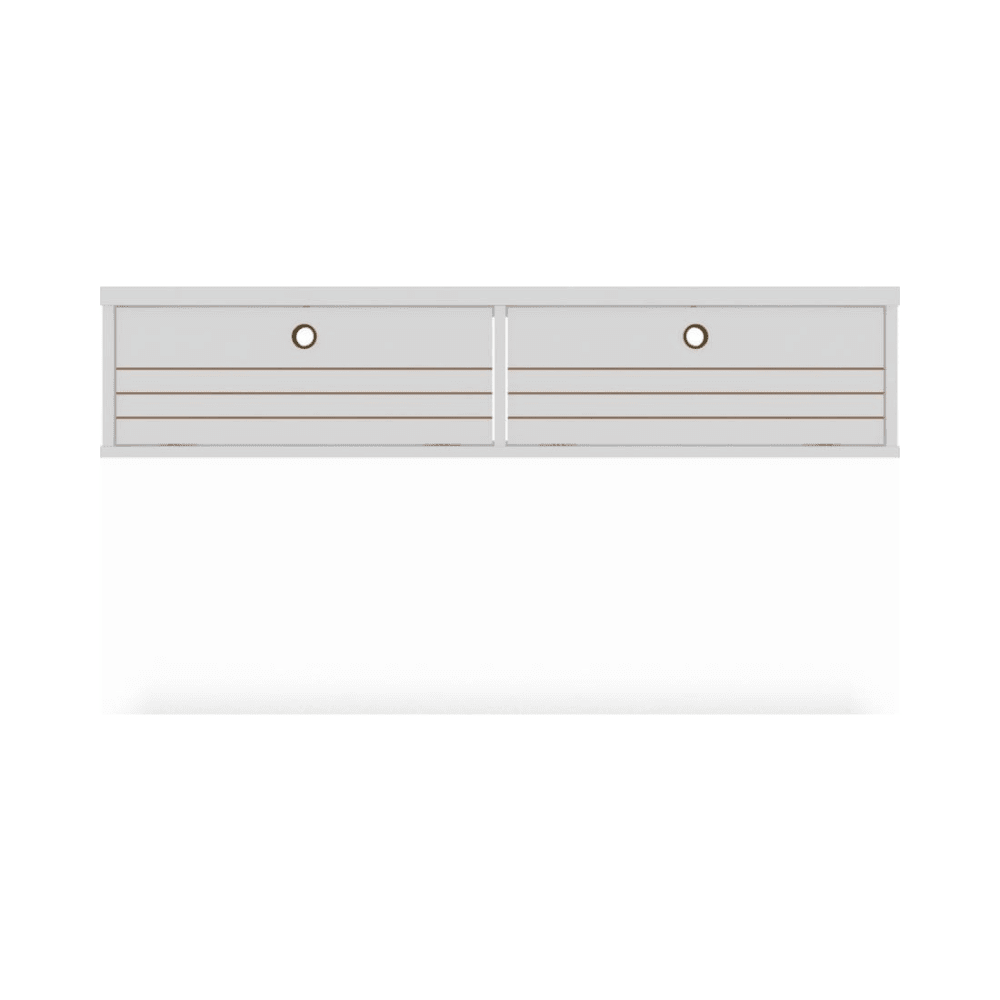 Liberty 42.28" Floating Office Desk in White
