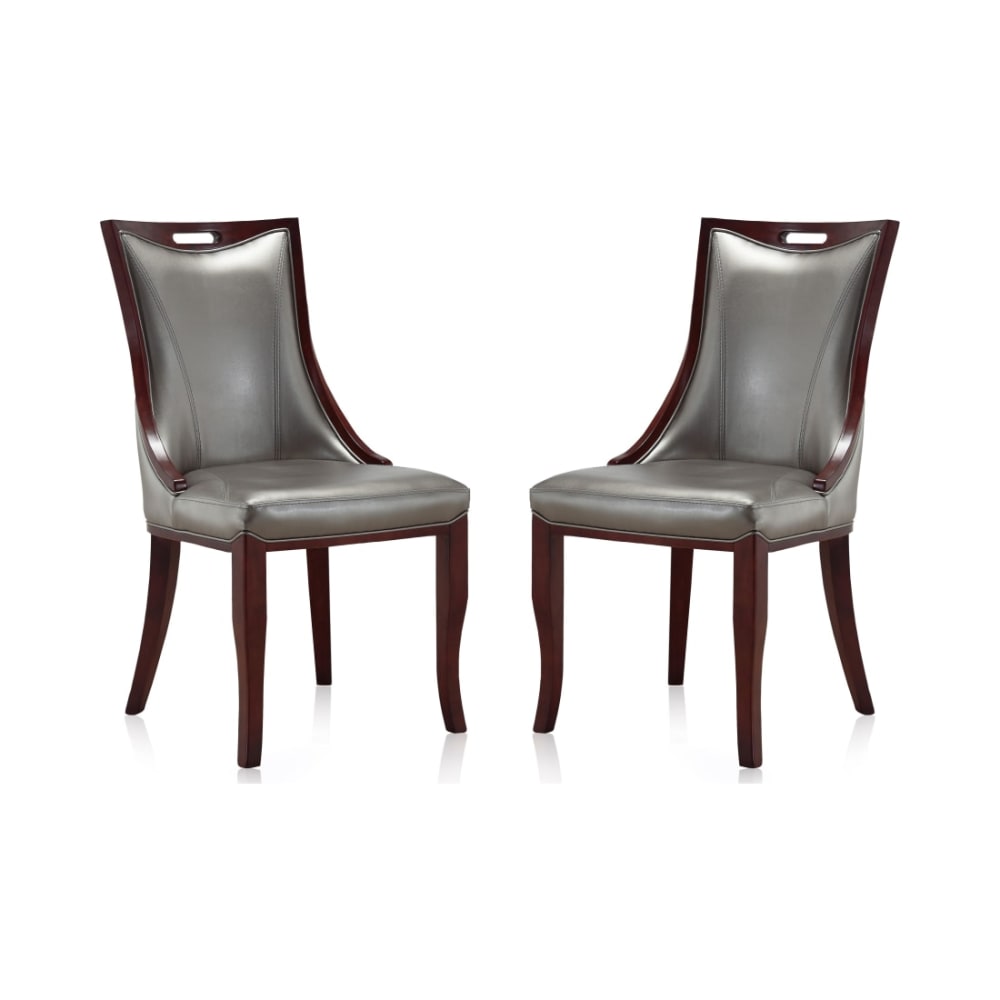Emperor_Dining_Chair_(Set_of_Two)_in_Silver_and_Walnut_Main_Image