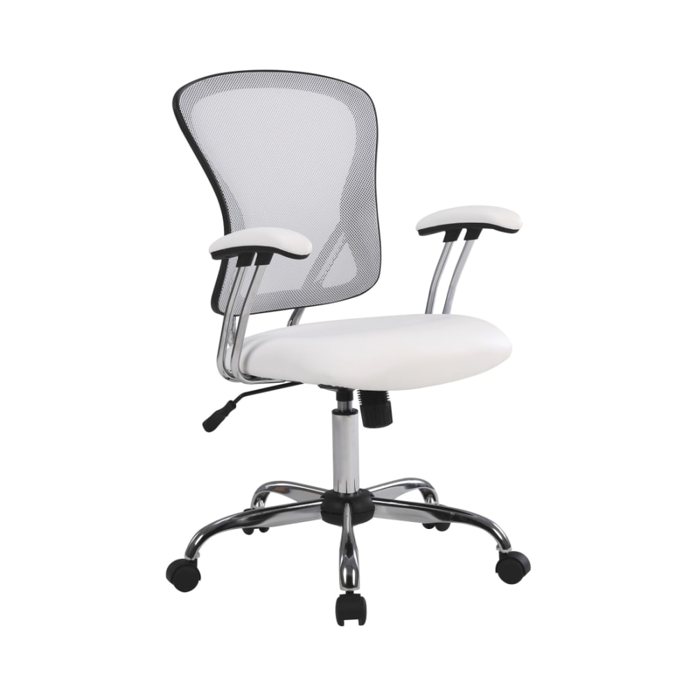 Gianna_Task_Chair_with_White_Mesh_Back_and_White_Faux_Leather_Seat_Main_Image