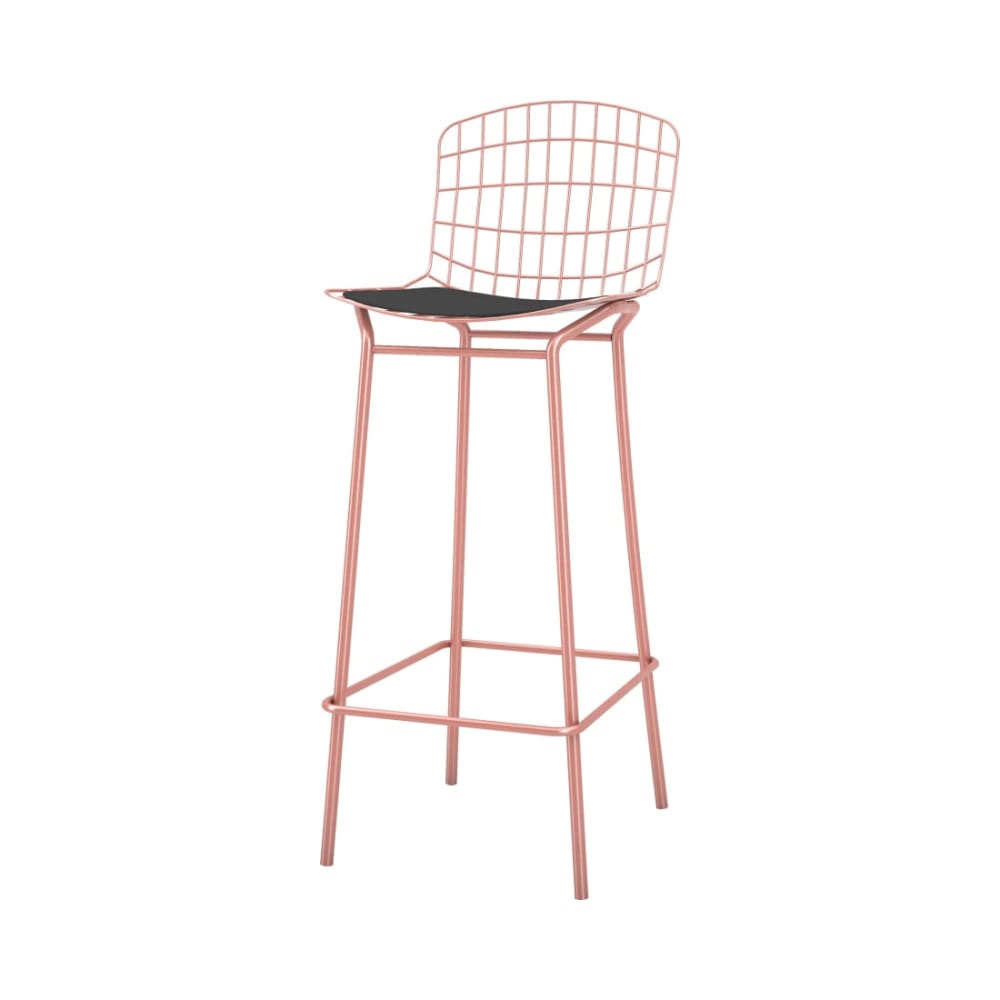 Madeline_Barstool_in_Rose_Pink_Gold_and_Black_Main_Image