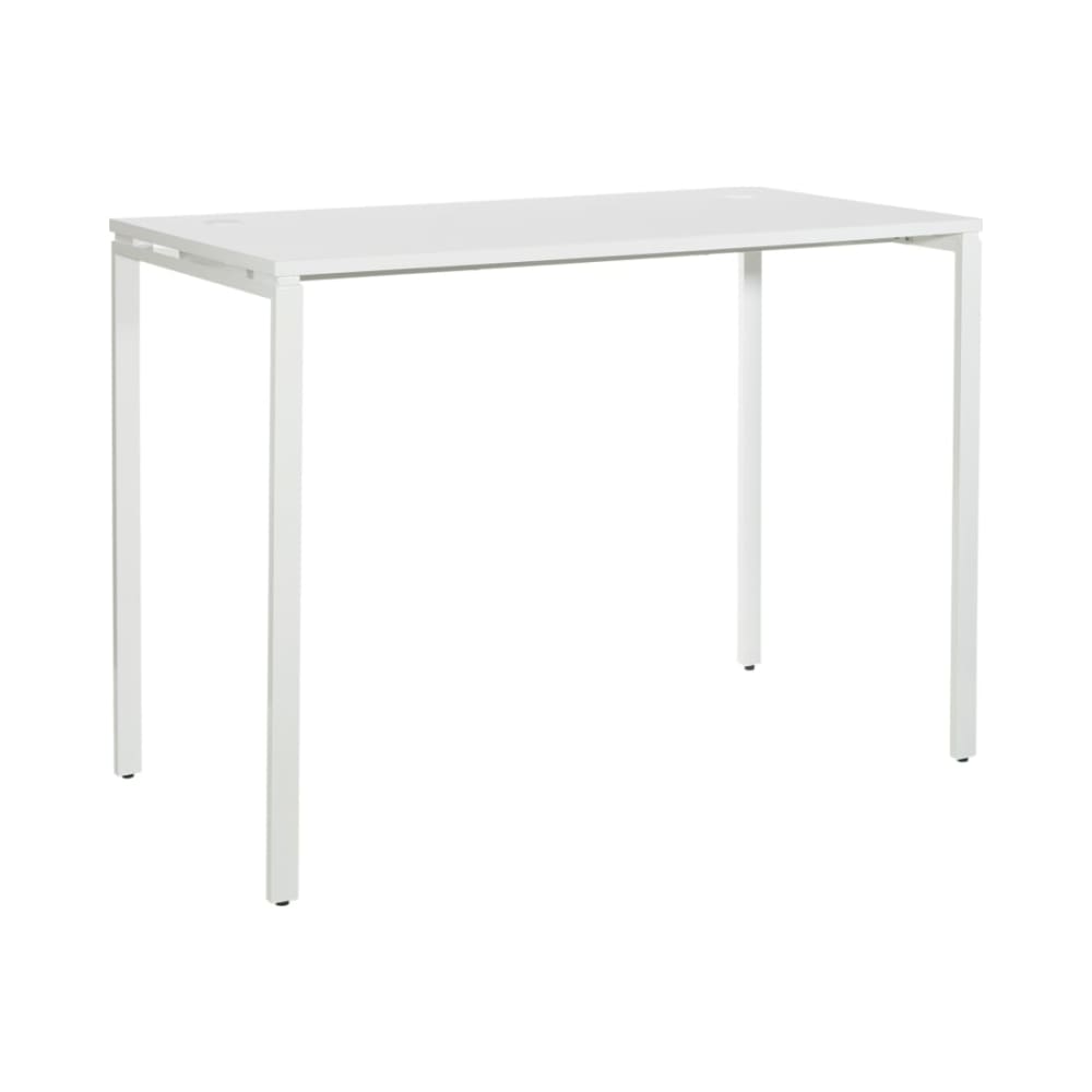 60"_Standing_Desk_with_White_Laminate_Top_and_White_Finish_Metal_Legs_Main_Image