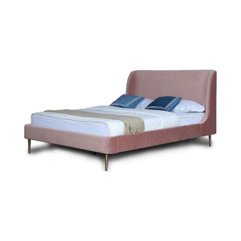 Heather Full-Size Bed in Blush