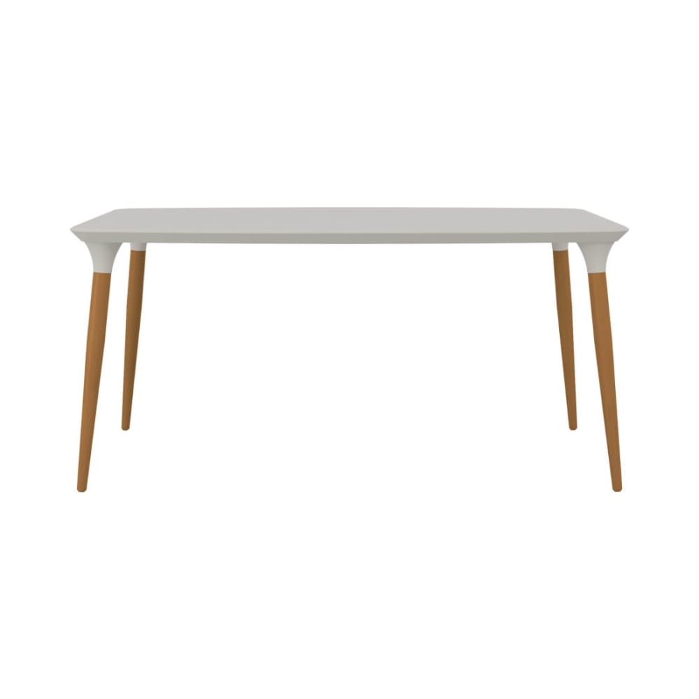 HomeDock_62.99"_Dining_Table_in_Off_White_and_Cinnamon_Main_Image