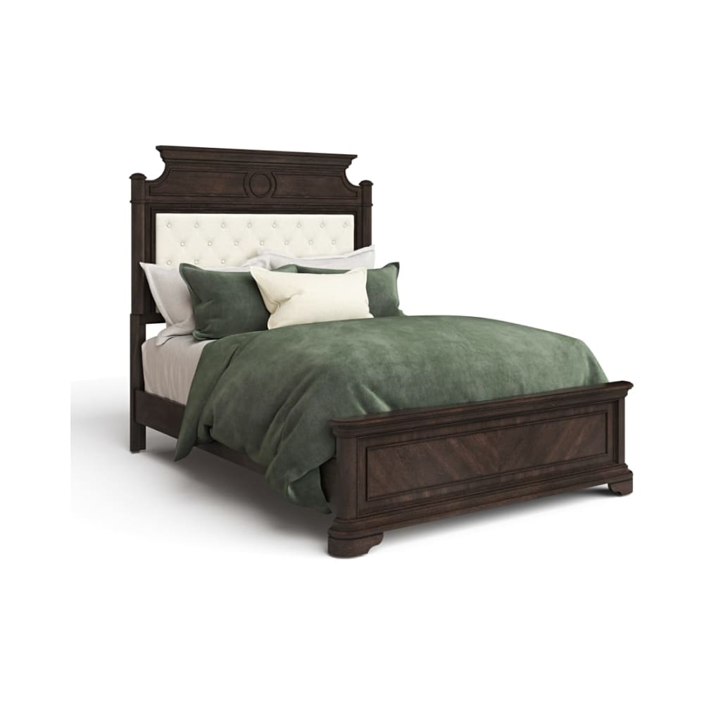 Jayden Collection Cherry Wood King Bed
