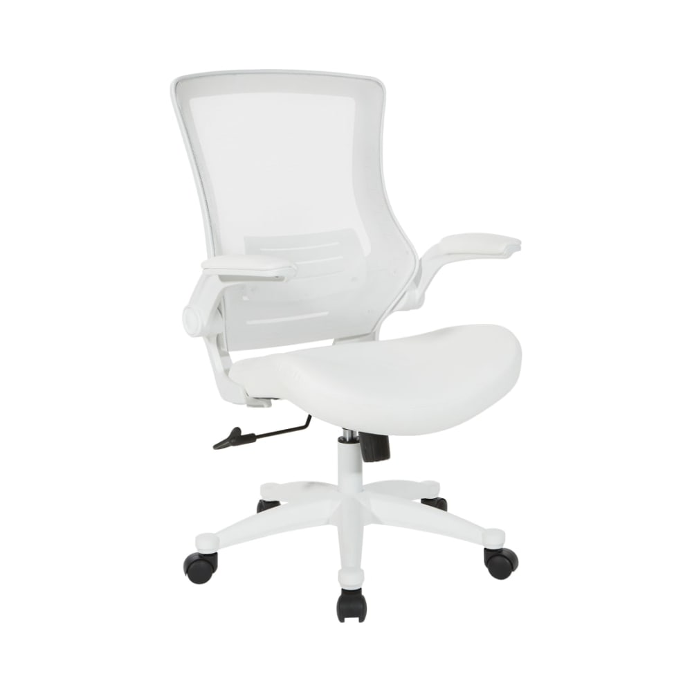 White_Screen_Back_Manager's_Chair_in_White_Faux_Leather_Main_Image