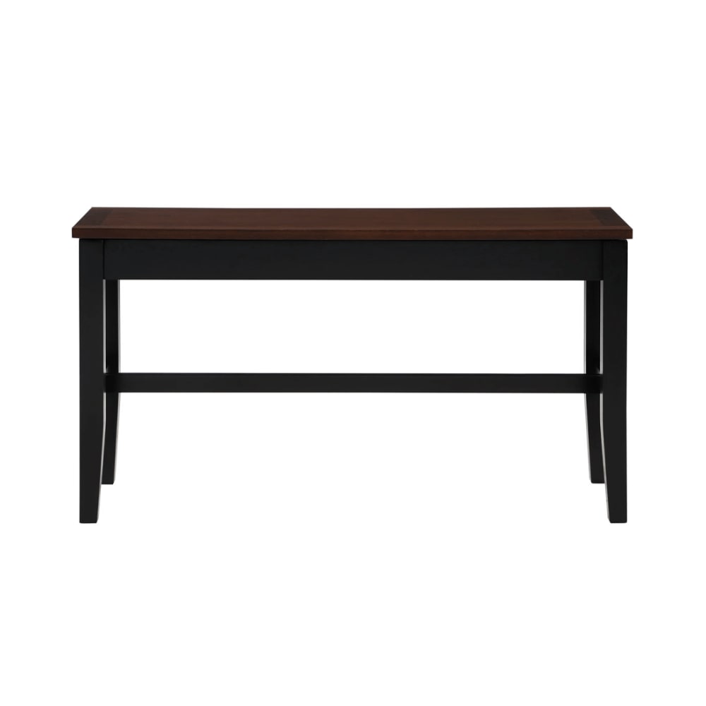 Triad Cherry & Black Collection Counter Height Bench