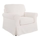 Ashton Chair with Ivory Slip Cover