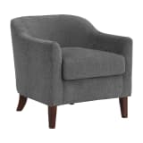 Eastwood Accent Chair in Grey Fabric