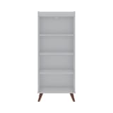 Hampton 4-Tier Bookcase in White