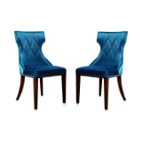 Reine_Velvet_Dining_Chair_(Set_of_Two)_in_Cobalt_Blue_and_Walnut_Main_Image