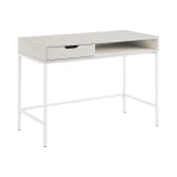 Contempo_40”_Desk_with_Drawer_and_Shelf_in_White_Oak_Finish_Main_Image