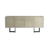 Celine_70.86"_Buffet_Stand_in_Off_White_and_Nude_Mosaic_Wood_Main_Image