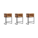 Cosmopolitan_Counter_Stool_in_Camel_and_Black_(Set_of_3)_Main_Image