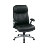 Work_Smart_Executive_Bonded_Leather_Chair_in_Silver/Black_Main_Image