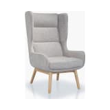 Sampson Accent Chair in Wheat and Natural