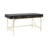 Broadway_Desk_with_Black_Gloss_Finish_and_Gold_Frame_Main_Image