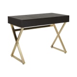 Andrea_Desk_with_Power-_Black_Top_and_Matte_Gold_Legs_K/D_Main_Image
