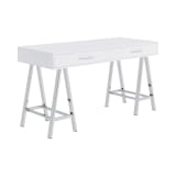 Vivid_Desk_with_2_Drawers_in_White_Top_and_Chrome_Base_Main_Image